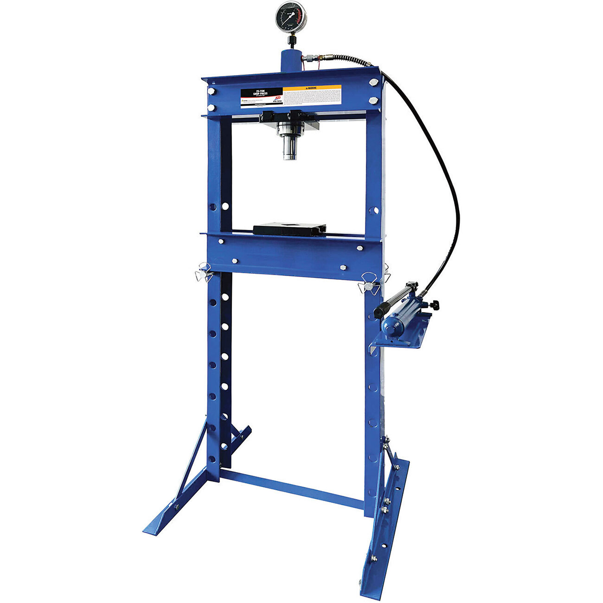 ATD 25 Ton Shop Press W/ Hand Pump, Model# 10685